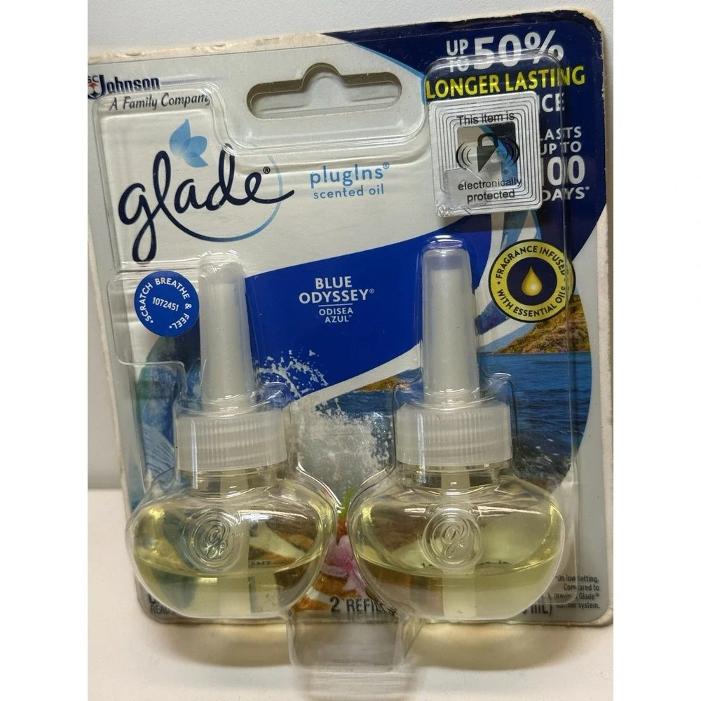 Glade‎ Plugins Scented Oil Refill BLUE ODYSSEY -Retired Scent